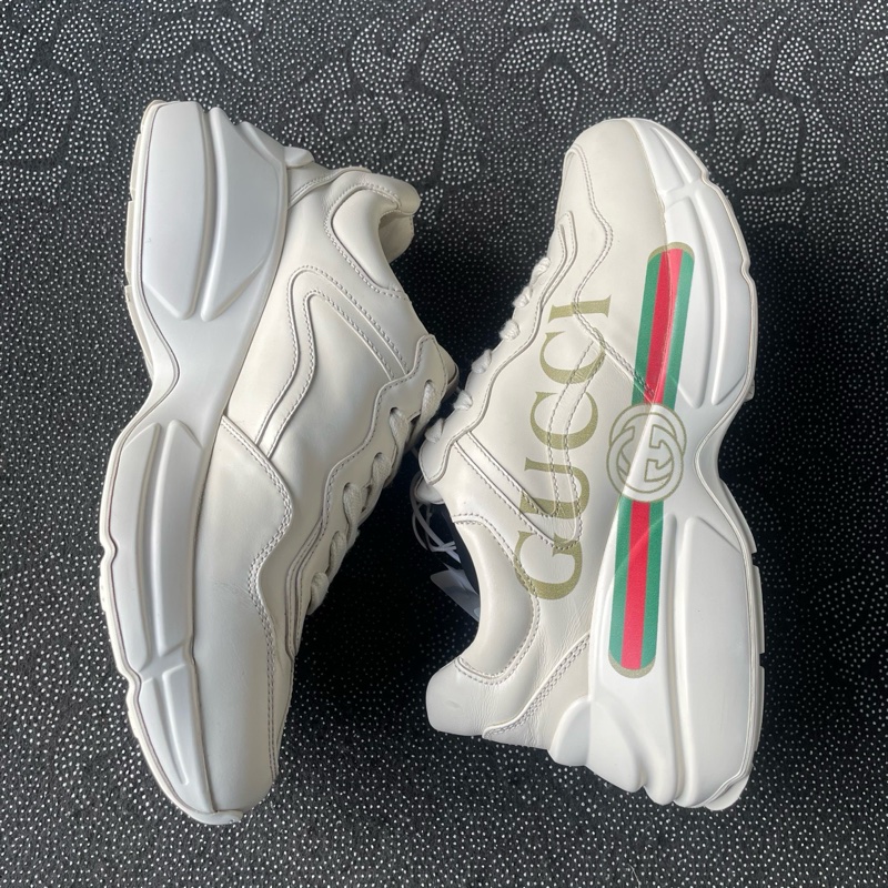 98新 gucci腰帶老爹鞋36.5碼無盒,成色新磨損小-7