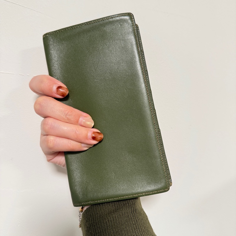 HERMES長夾 愛馬仕 墨綠色-6