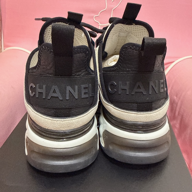 Chanel 熊貓款增高運動鞋-2