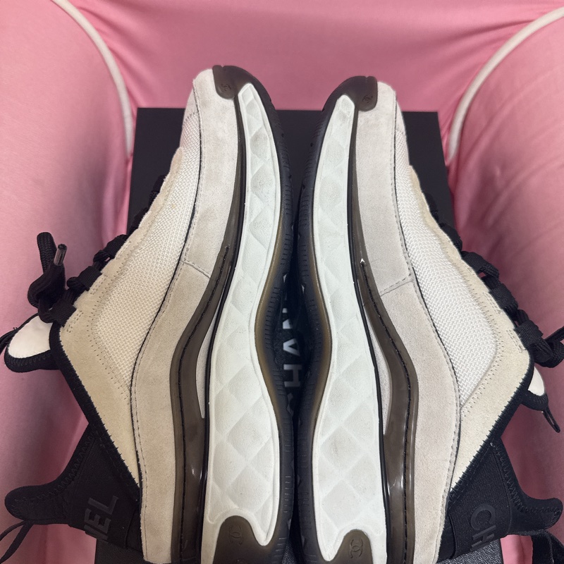 Chanel 熊貓款增高運動鞋-7