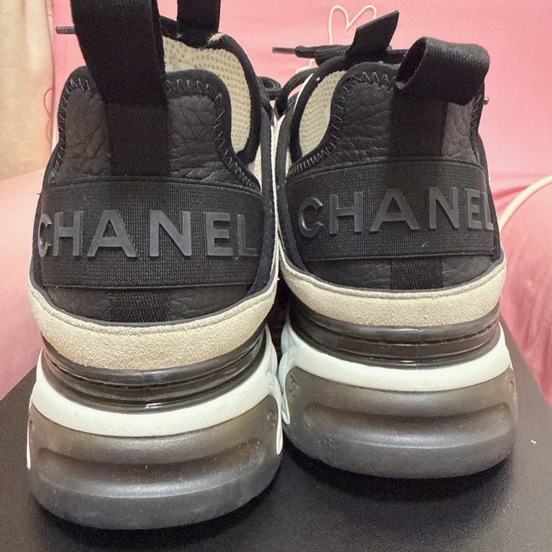 Chanel 熊貓款增高運動鞋-8