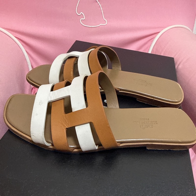 Hermes Amore拖鞋-4