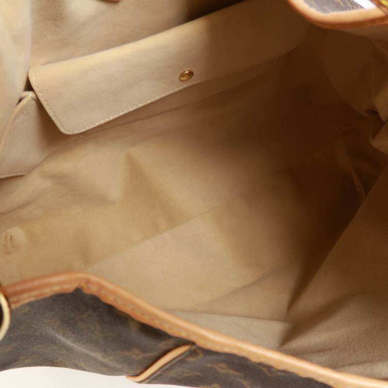 LOUIS VUITTON Monogram Galliera GM金扣肩背袋-4