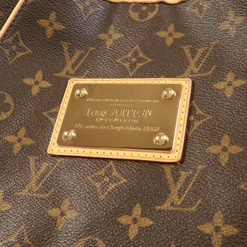 LOUIS VUITTON Monogram Galliera GM金扣肩背袋-10