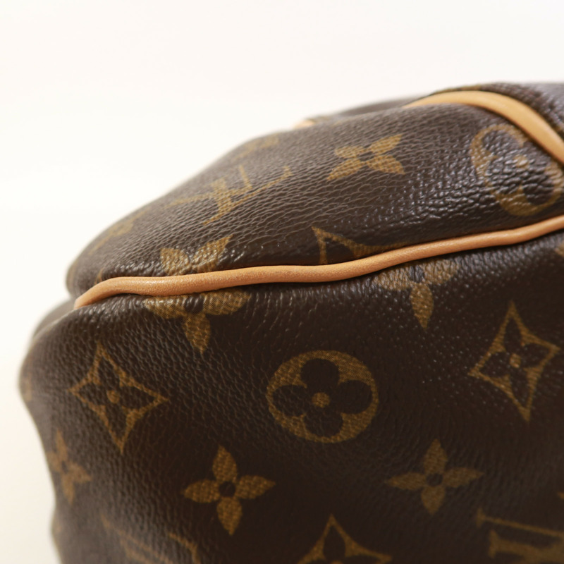 LOUIS VUITTON Monogram Galliera GM金扣肩背袋-14
