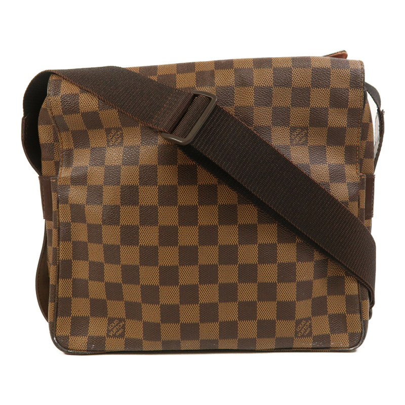 LOUIS VUITTON Damier Naviglio金扣肩背袋-0