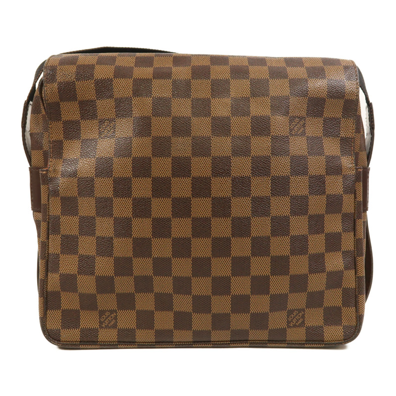 LOUIS VUITTON Damier Naviglio金扣肩背袋-1