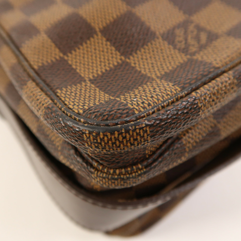 LOUIS VUITTON Damier Naviglio金扣肩背袋-11
