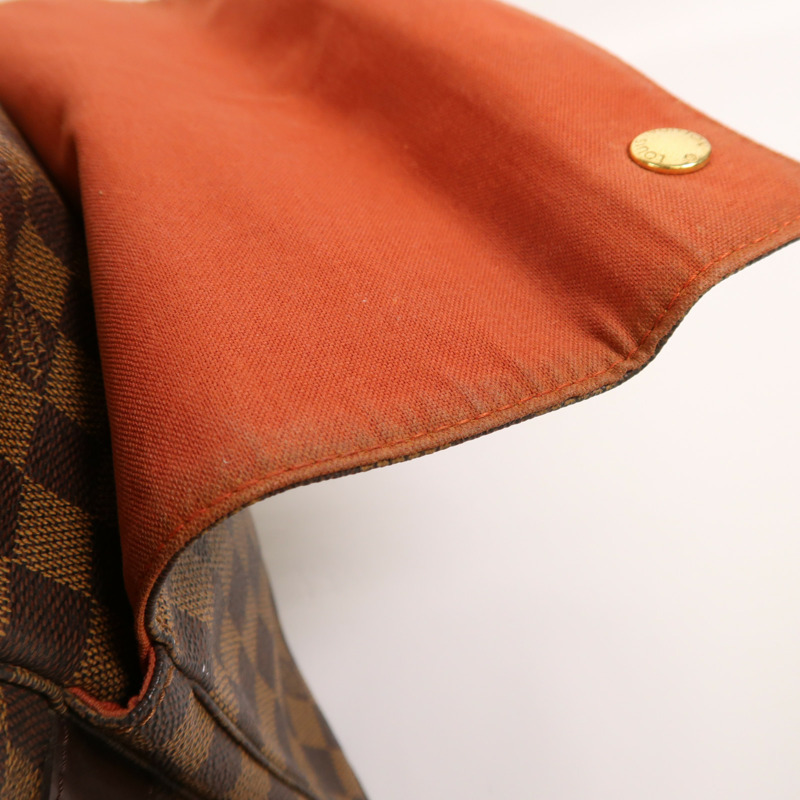 LOUIS VUITTON Damier Naviglio金扣肩背袋-13