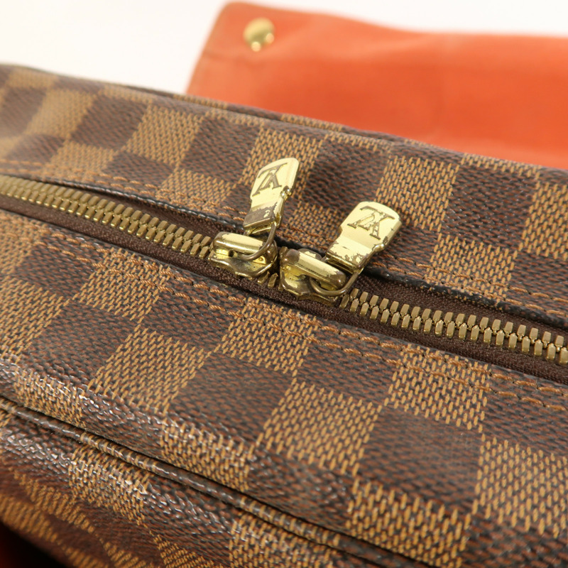 LOUIS VUITTON Damier Naviglio金扣肩背袋-14