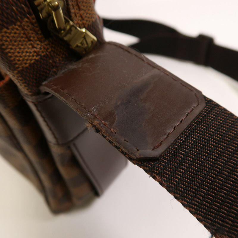 LOUIS VUITTON Damier Naviglio金扣肩背袋-15