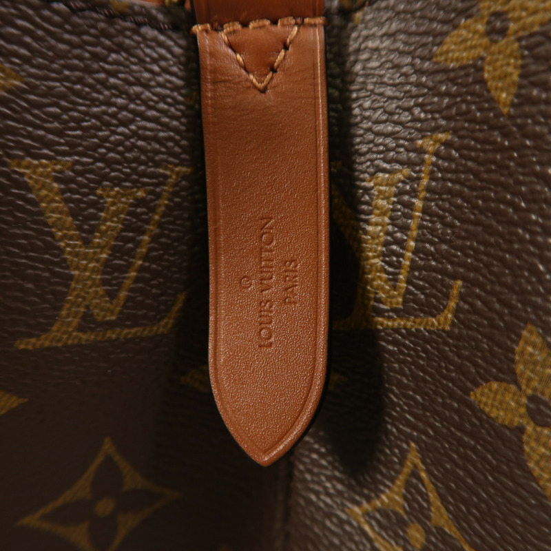 LOUIS VUITTON Monogram NeoNoe MM金扣肩背袋棕色-5