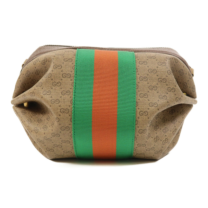 GUCCI 塗層帆布New Candy金扣肩背袋-1