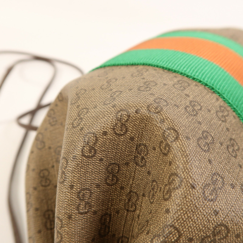 GUCCI 塗層帆布New Candy金扣肩背袋-13