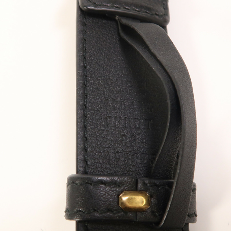 GUCCI 絨布GG Marmont Balt Bag金扣腰包-14