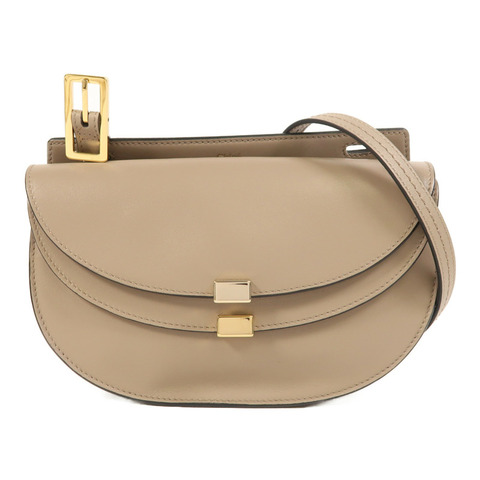Chloe 牛皮皮革Georgia金扣肩背袋