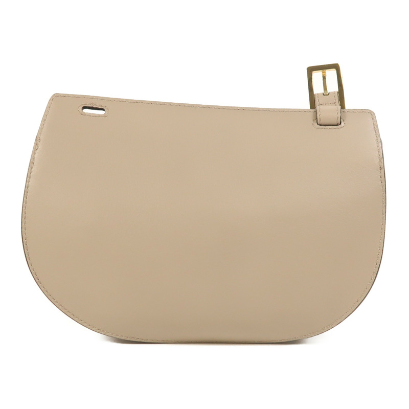 Chloe 牛皮皮革Georgia金扣肩背袋-1