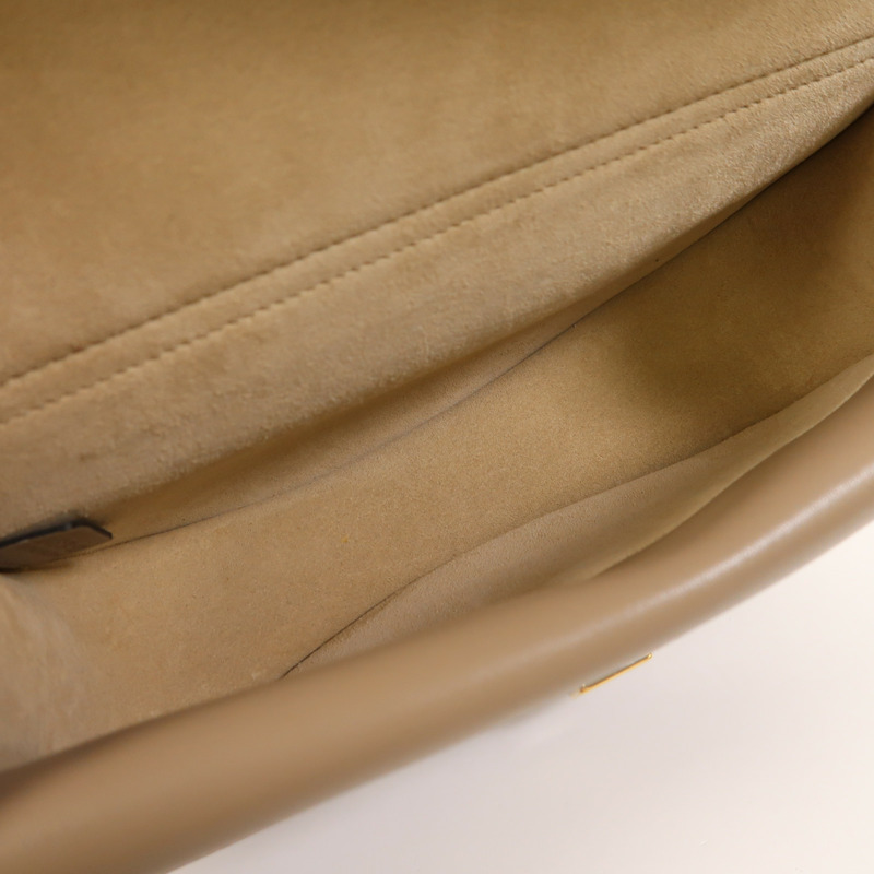 Chloe 牛皮皮革Georgia金扣肩背袋-4