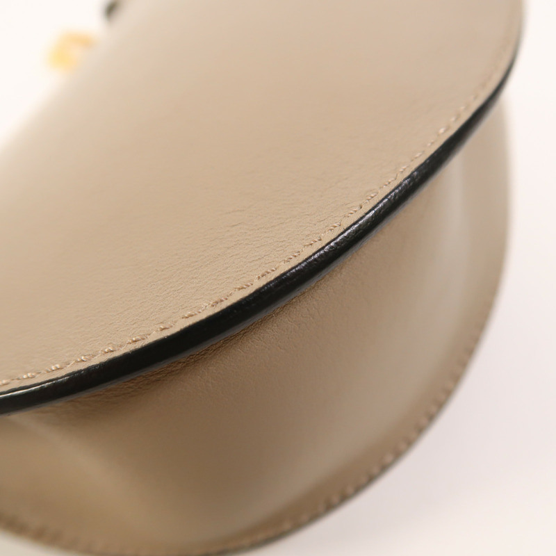 Chloe 牛皮皮革Georgia金扣肩背袋-13