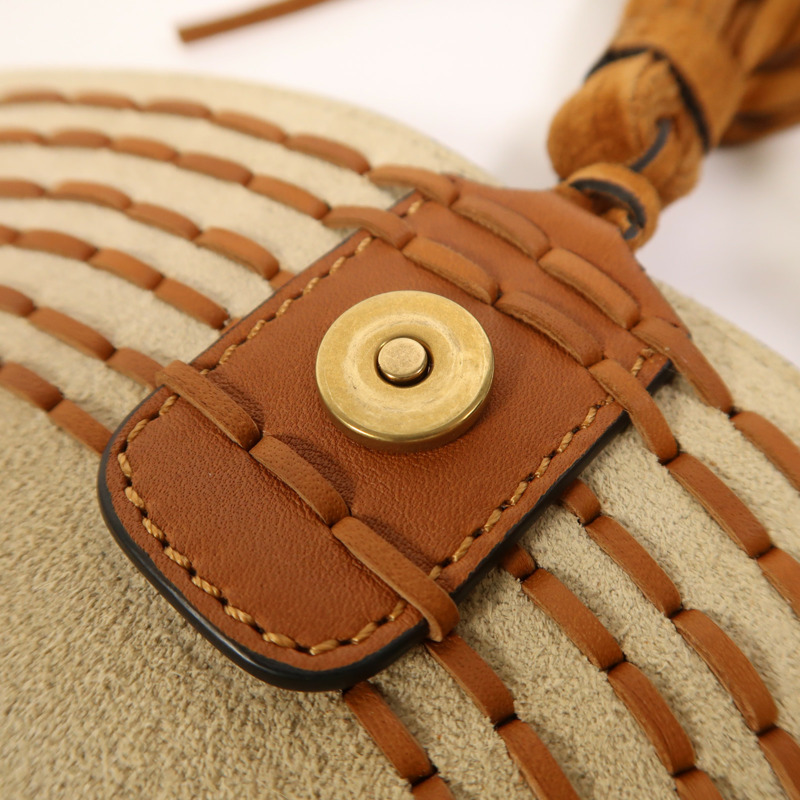 Chloe 牛皮皮革Hudson金扣肩背袋-14