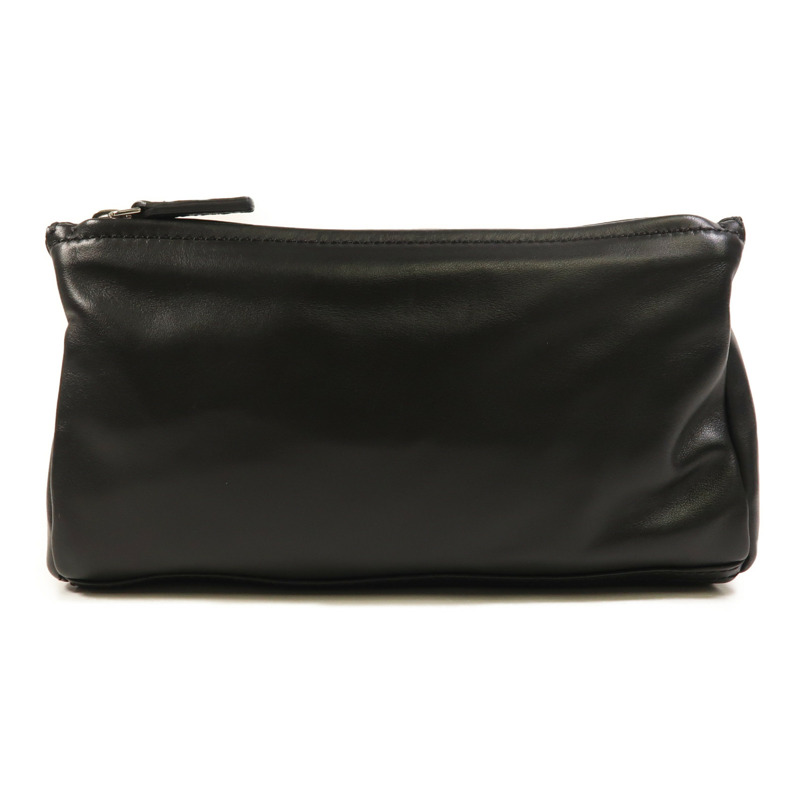 GIVENCHY 牛皮皮革Mini Pandora銀扣肩背袋-3