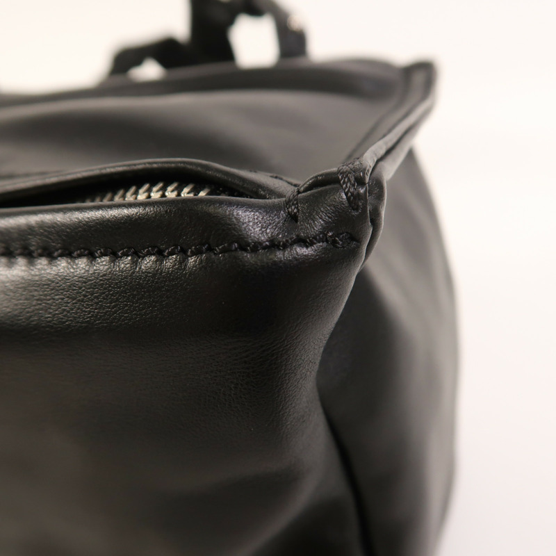 GIVENCHY 牛皮皮革Mini Pandora銀扣肩背袋-10