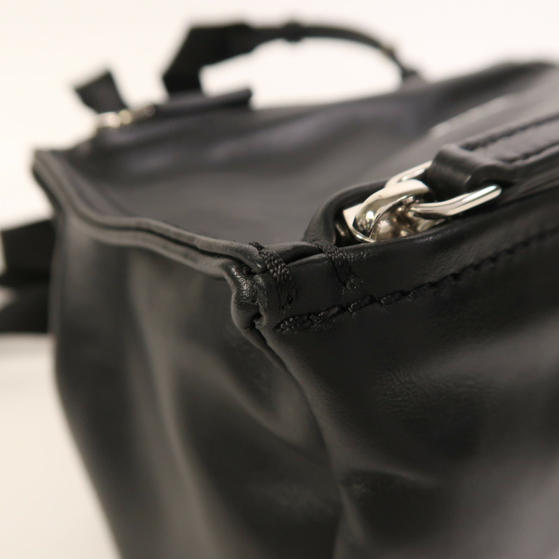 GIVENCHY 牛皮皮革Mini Pandora銀扣肩背袋-11