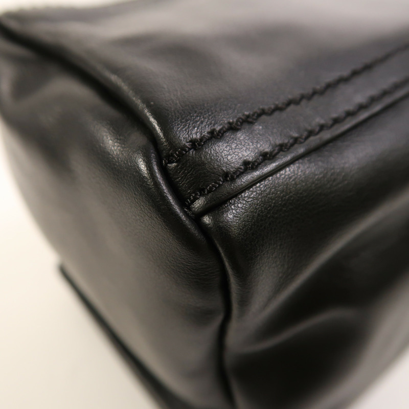 GIVENCHY 牛皮皮革Mini Pandora銀扣肩背袋-13