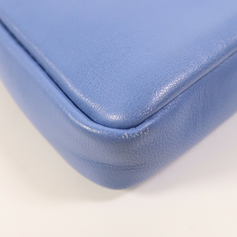 FENDI 牛皮皮革Micro Baguette銀扣手挽肩背兩用袋-14