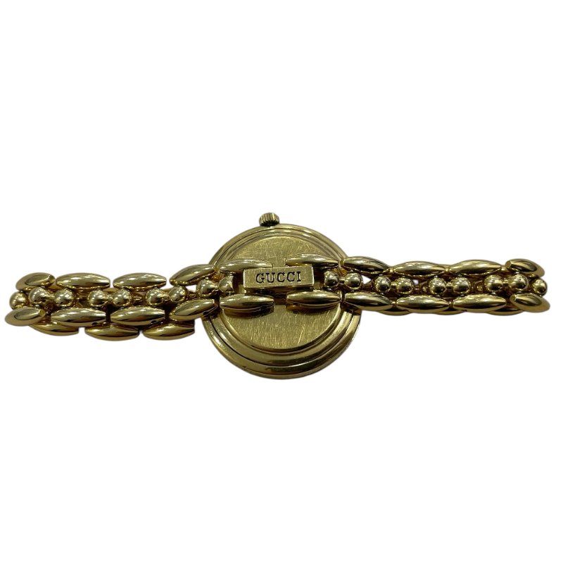 GUCCI 古馳 腕表 石英錶 錶框替換 金色-2