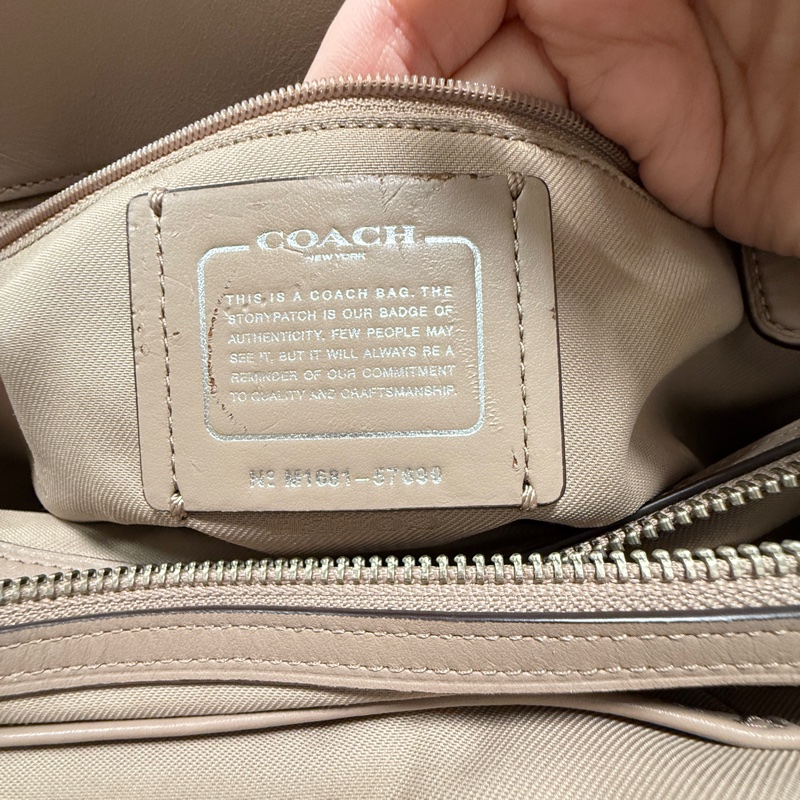 Coach MERCER 30 天然紋理皮革手袋-20