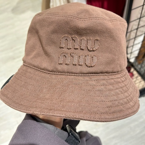 miu miu 文字漁夫帽 S號