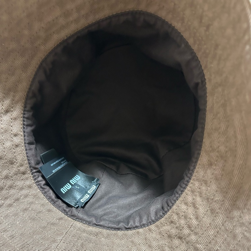 miu miu 文字漁夫帽 S號-5