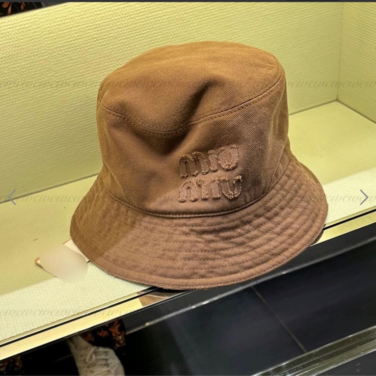 miu miu 文字漁夫帽 S號-10