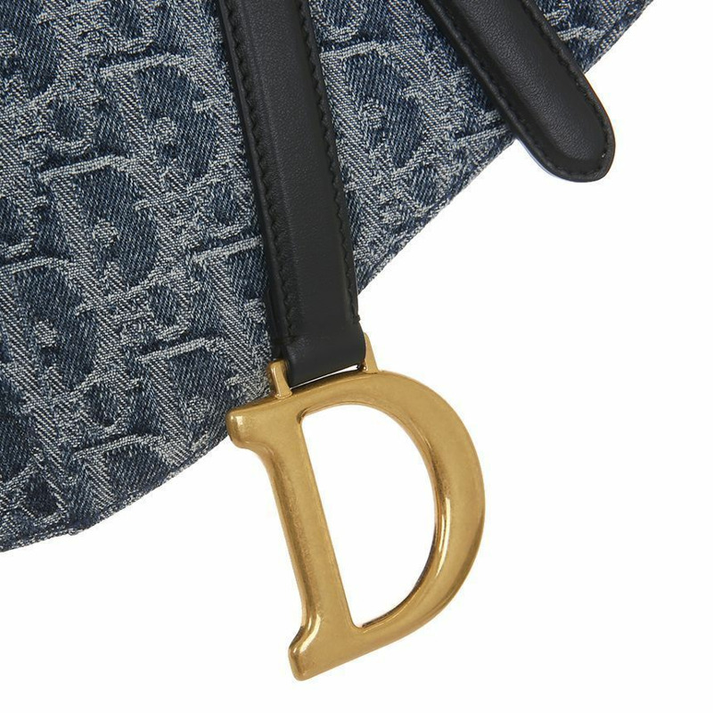 DIOR 馬鞍斜紋提花單肩包 24FW M0455CDCE 49E-5