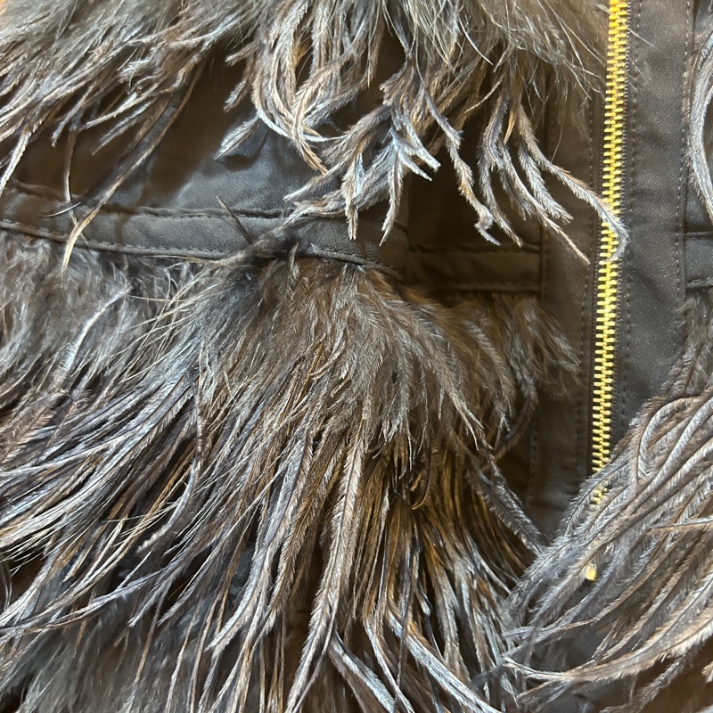 Elisabetta Franchi 深藍色洋裝 飄逸 尾牙喜宴適穿-4