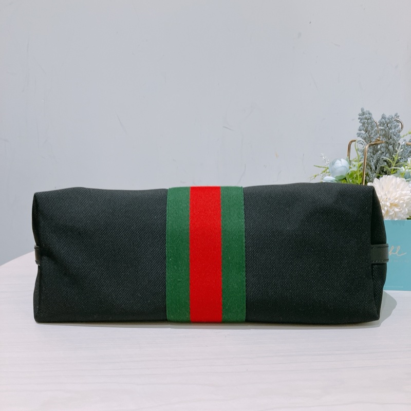TK1906 GUCCI 古馳直間紋拉鍊兩用包包SHERRY LINE TWO WAY BAG CANVAS-4