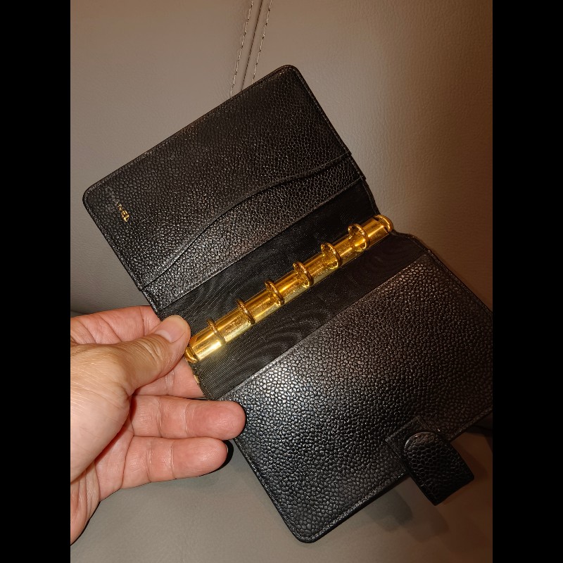 特價出清,日本帶回chanel六格筆記本封面-4