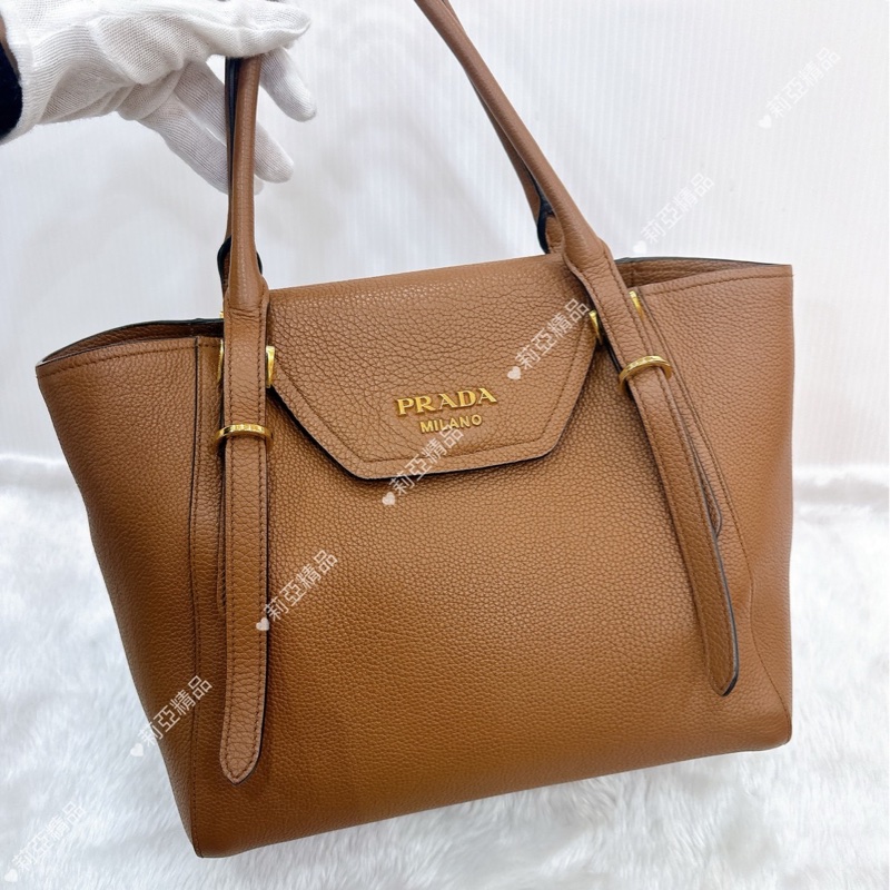 莉亞精品♡Prada 手提斜背包 二手美包-2