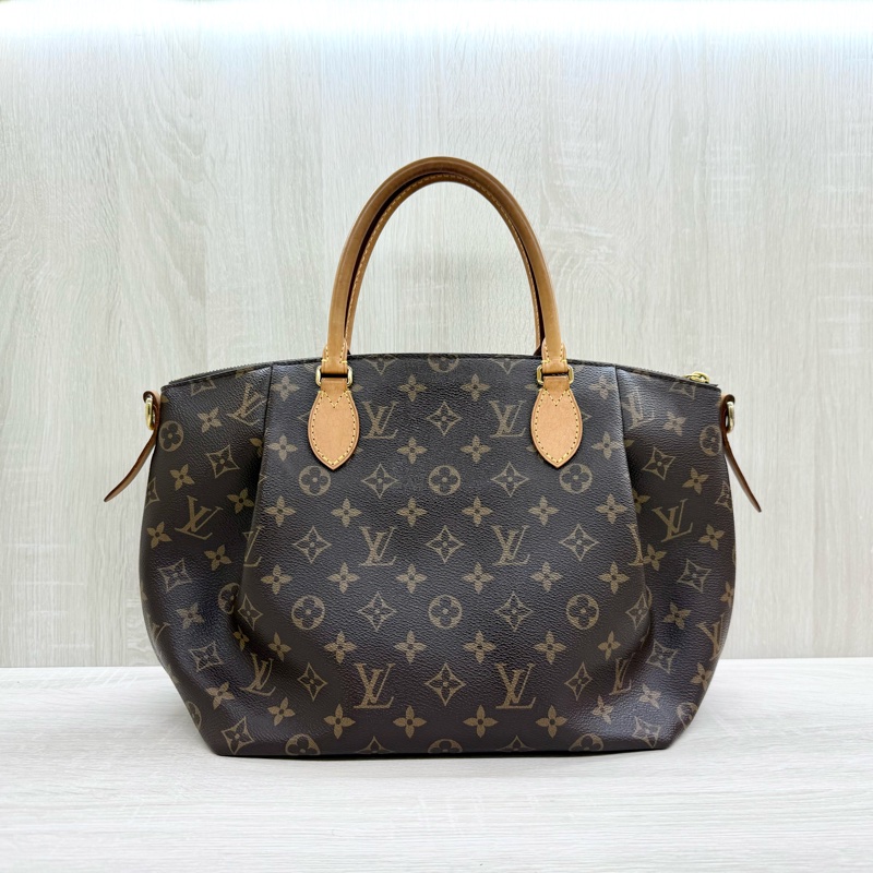 LV原花拼紫紅內裡手提側背元寶包/M48813-1