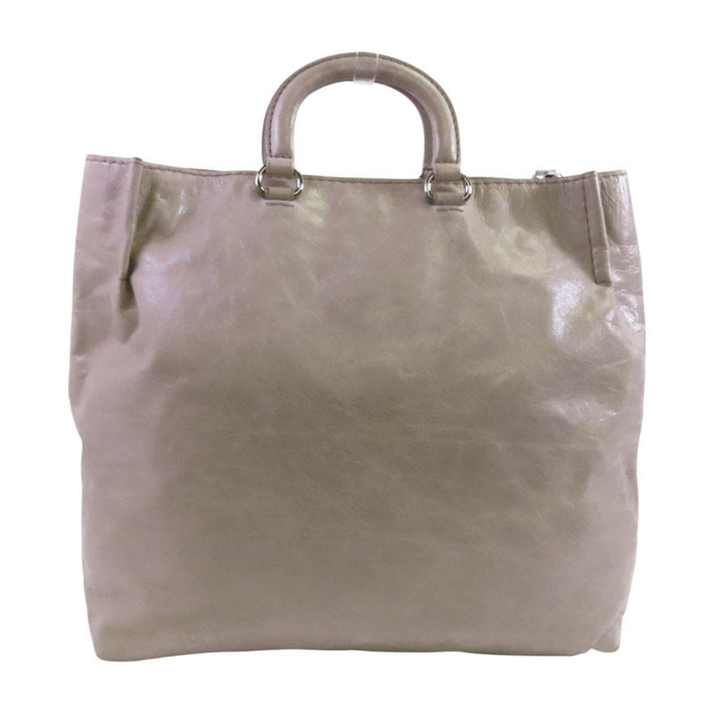 PRADA 牛皮皮革Tote Bag金扣手挽肩背兩用袋-1