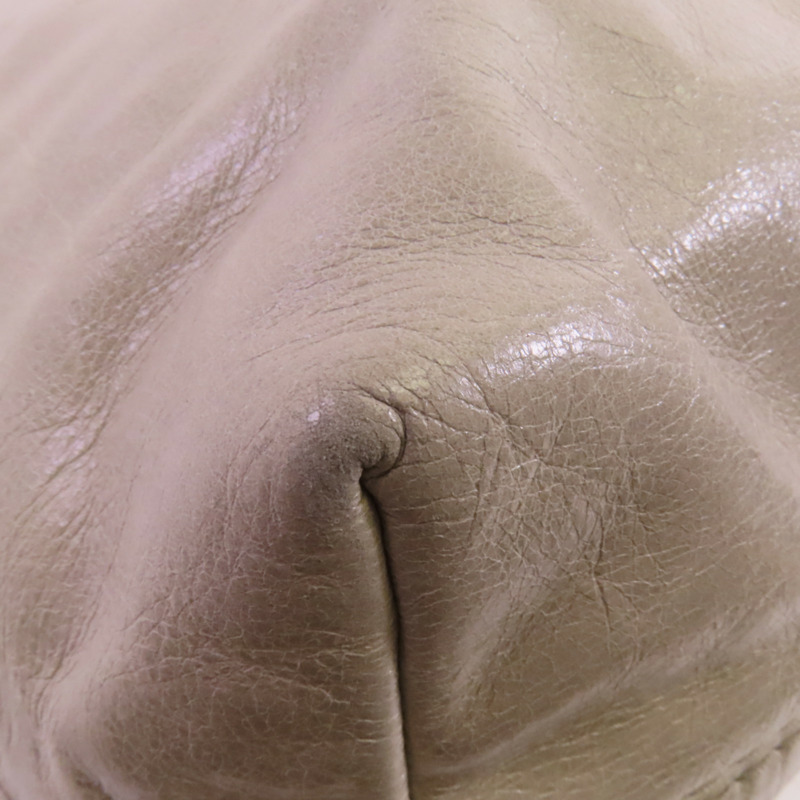 PRADA 牛皮皮革Tote Bag金扣手挽肩背兩用袋-10