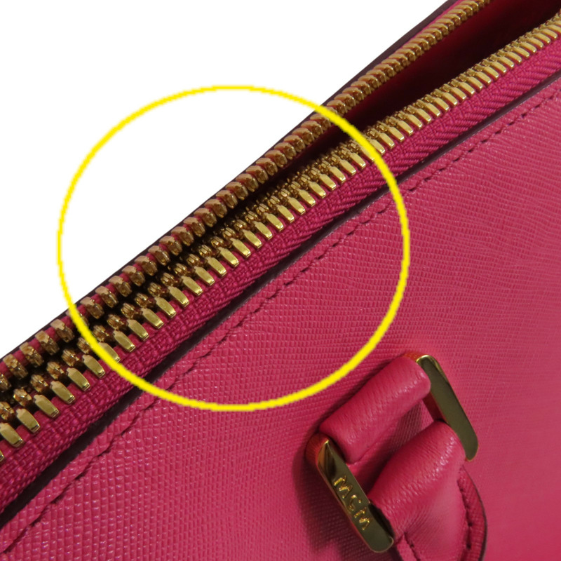 MCM 牛皮皮革2Way Shoulder Bag金扣手挽肩背兩用袋-17