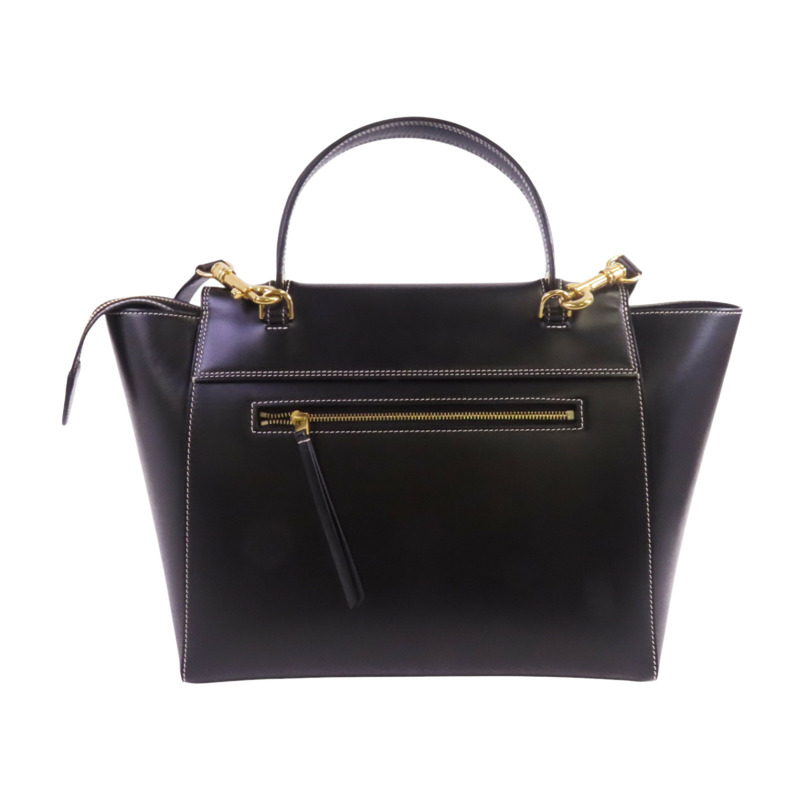 CELINE 牛皮皮革Mini Belt Bag金扣手挽肩背兩用袋-1