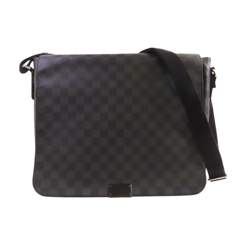 LOUIS VUITTON Damier Graphite District GM肩背袋