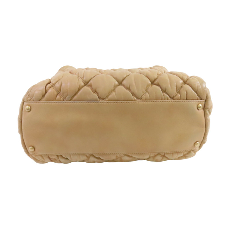 CHANEL 羊皮皮革Chain Shoulder金扣鏈帶肩背袋-3