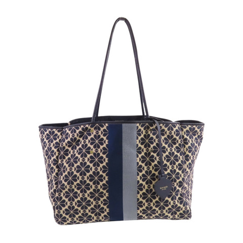Kate Spade 帆布Tote Bag肩背袋