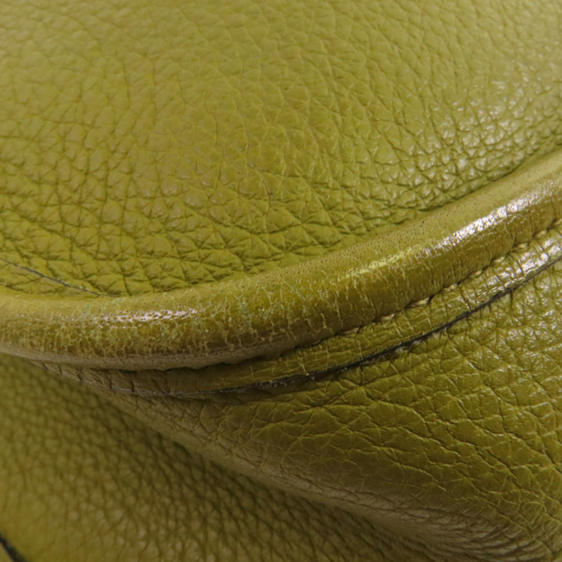 HERMES Clemence皮革Evelyne PM銀扣肩背袋-12