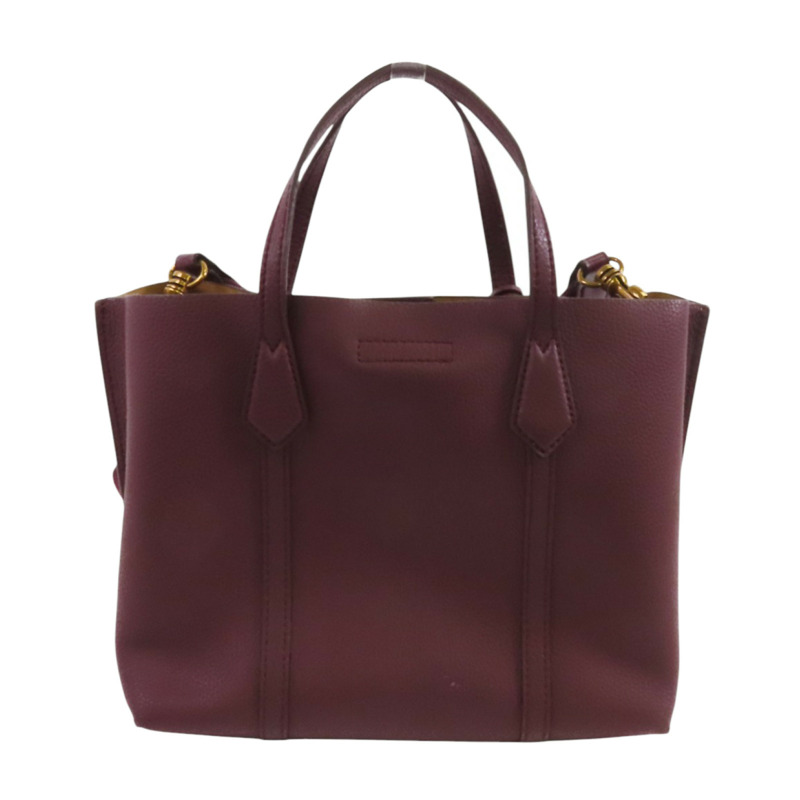 Tory Burch 牛皮皮革2Way Shoulder Bag金扣手挽肩背兩用袋-1