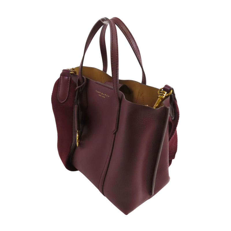 Tory Burch 牛皮皮革2Way Shoulder Bag金扣手挽肩背兩用袋-2